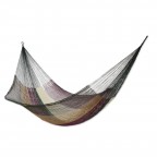 Artisan Handmade Hammock Striped Rope