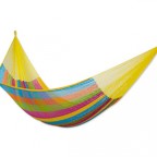 Cotton and Nylon Rope Mayan Hammock