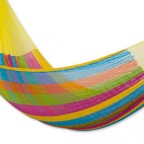 Cotton and Nylon Rope Mayan Hammock