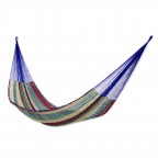 Handmade Cotton Hammock Striped Rope