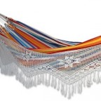 Multi-Color Striped Cotton Hand Woven Hammock