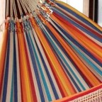 Multi-Color Striped Cotton Hand Woven Hammock